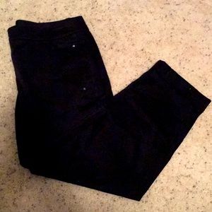 White House Black Market Stud Cropped Pants